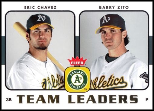 TL19 Eric Chavez Barry Zito